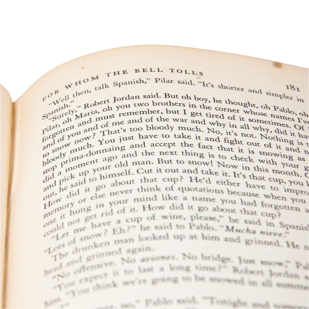 For Whom the Bell Tolls, E. Hemingway - First Printing 1940