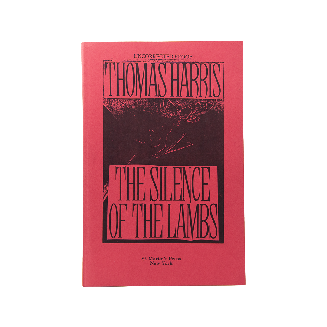 The Silence Of The Lambs, T. Harris - Uncorrected Proof 1988