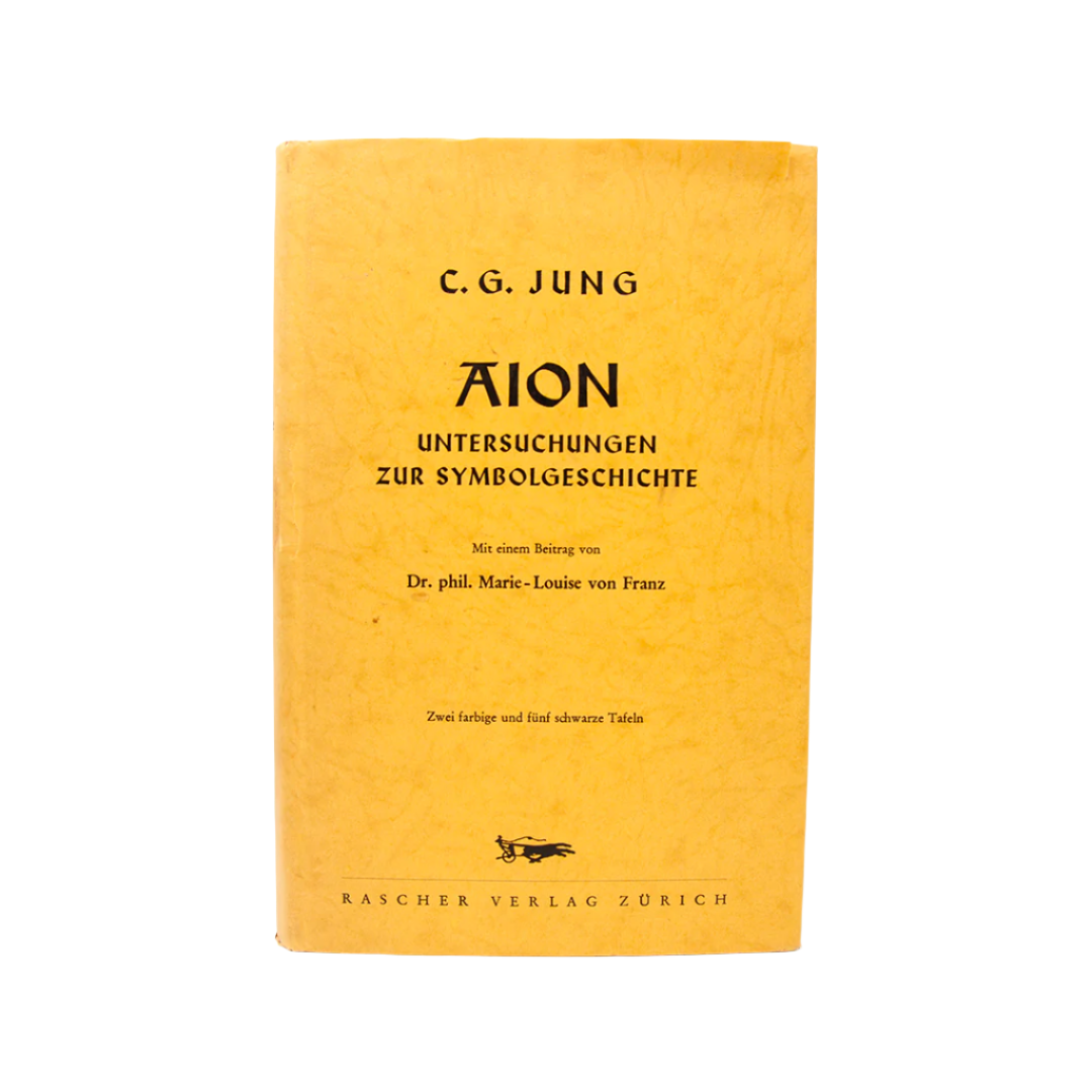 First edition of Aion, front of the book.