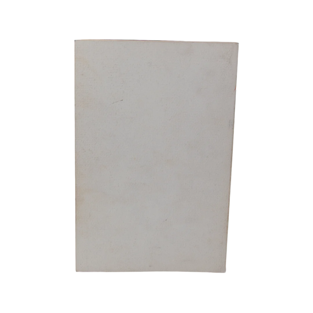 Requiem for a dream book, photo from the back.