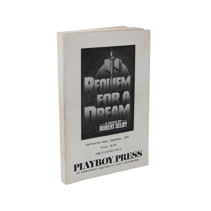 Requiem for a dream book, photo from the angle.